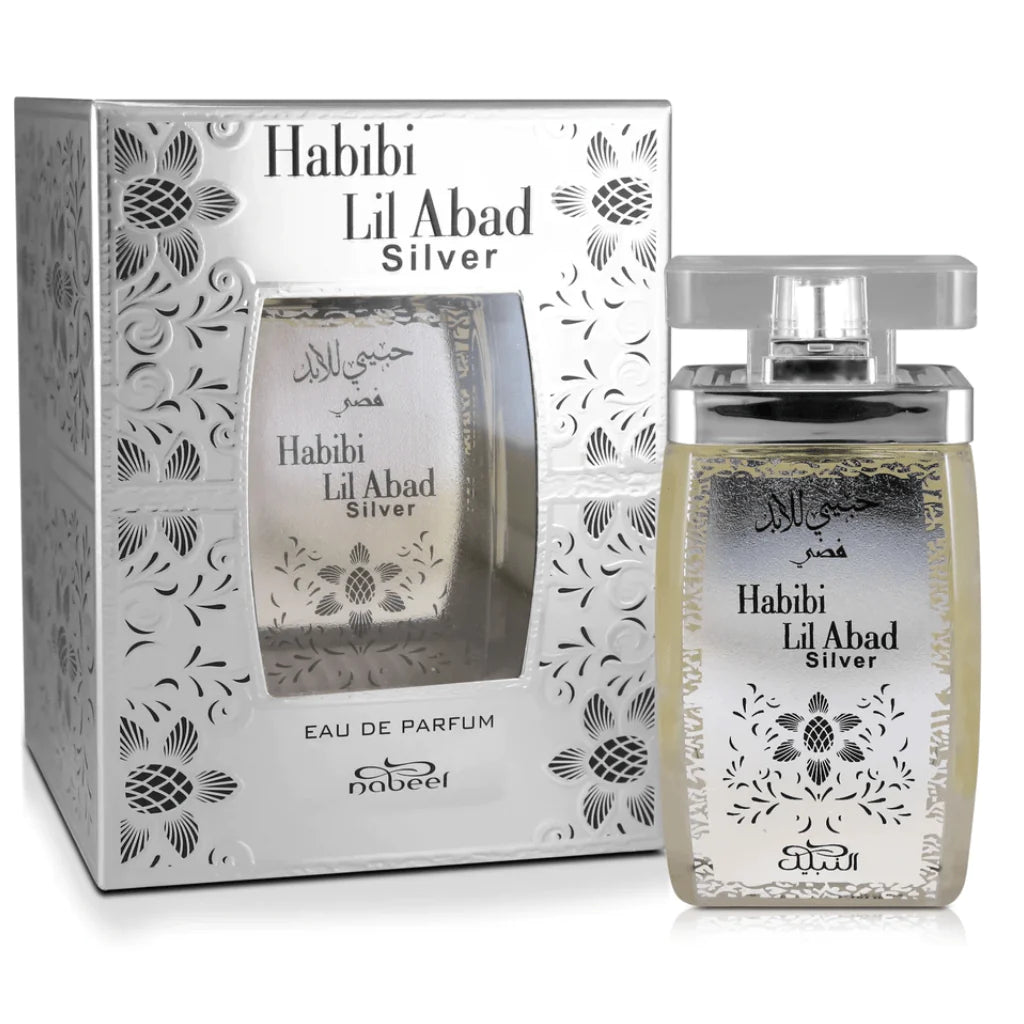 Habibi Lil Abad Silver EDP - 100 ML (3.4 oz) by Nabeel