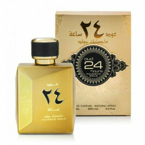 Oud 24 Hours Majestic Gold EDP - 100mL (3.4oz) by Ard Al Zaafaran