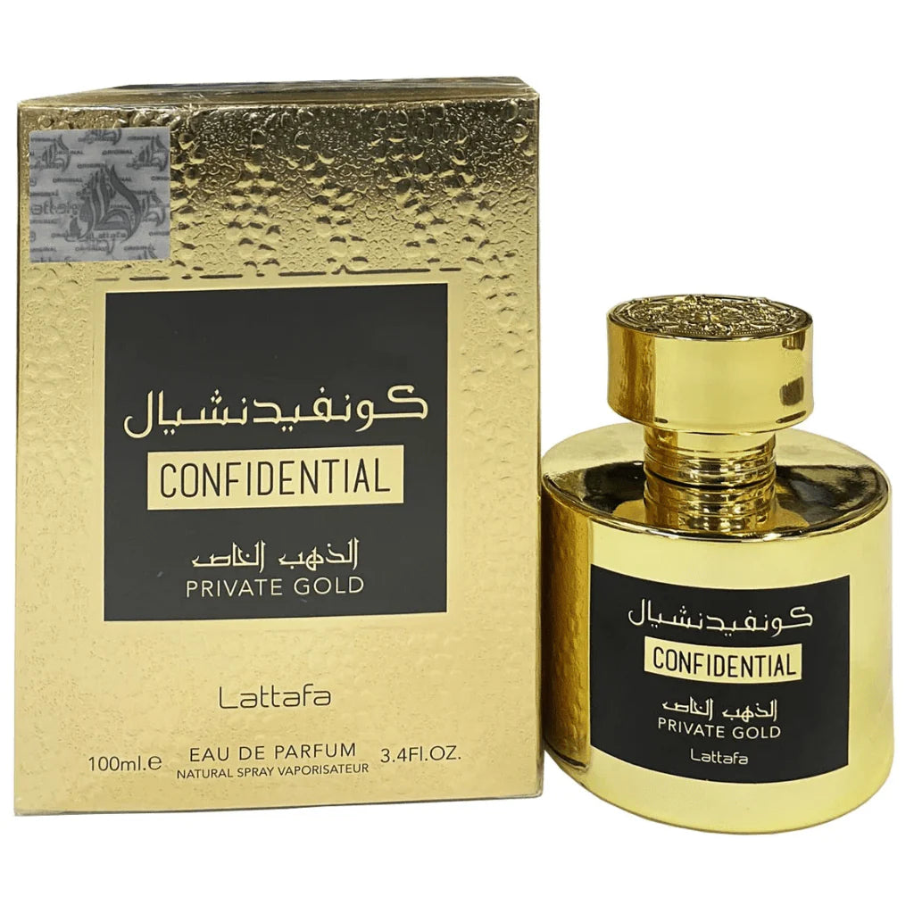 Confidential Private Gold EDP - 100ML by Lattafa