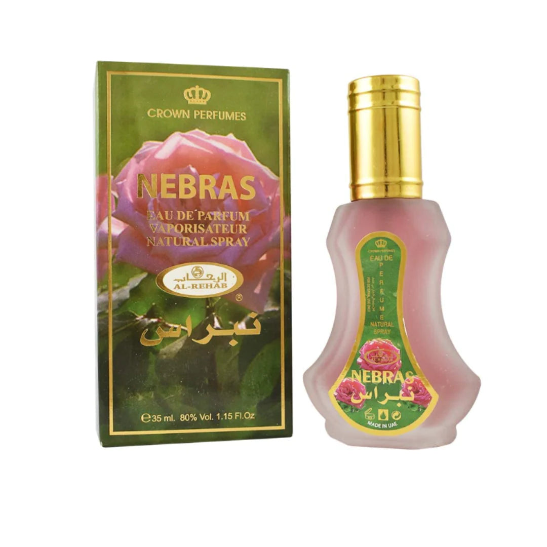 Nebras EDP-35ml by Al Rehab |  Timeless Fragrance Experience