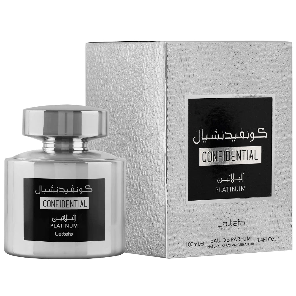 Confidential Platinum EDP - 100Ml by Lattafa