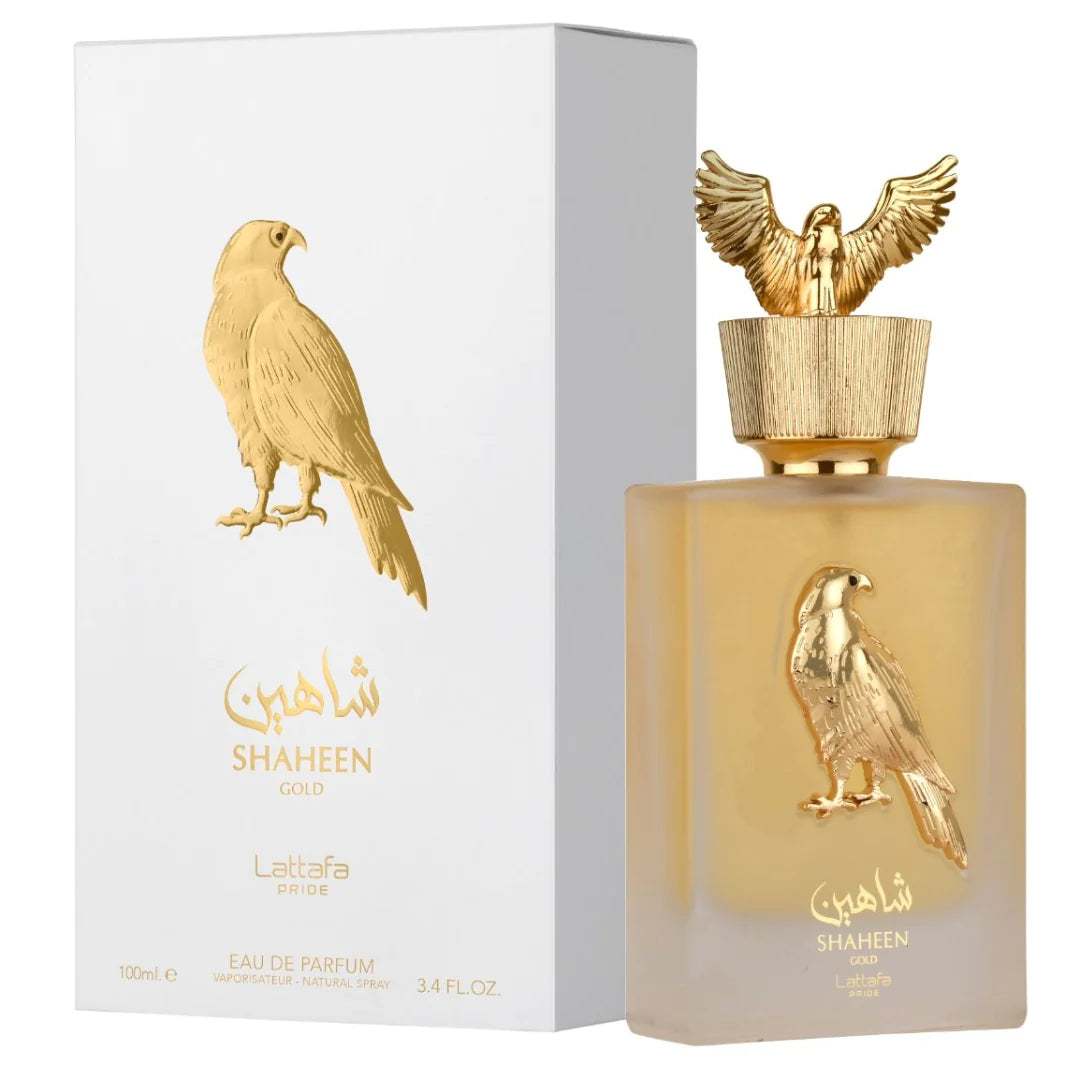 Shaheen Gold EDP - 100mL (3.4 oz) by Lattafa Pride