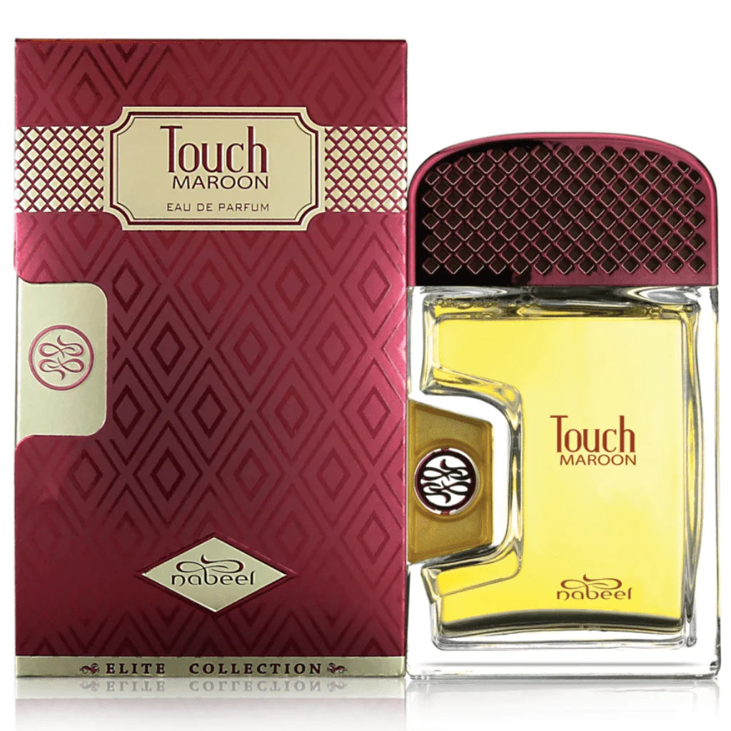 Touch Maroon EDP - 80 ML (2.7 oz) by Nabeel