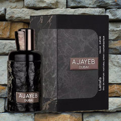 Ajayeb Dubai Eau de Perfume  Spray For Men,3.4 Ounce  100 ML By Lattafa