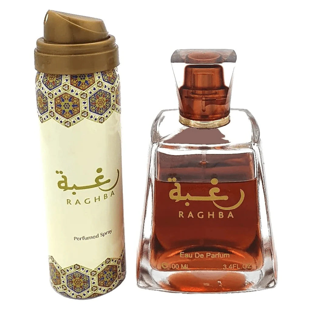 Raghba for Women EDP - 100ML (3.4oz) w/ Deo by Lattafa