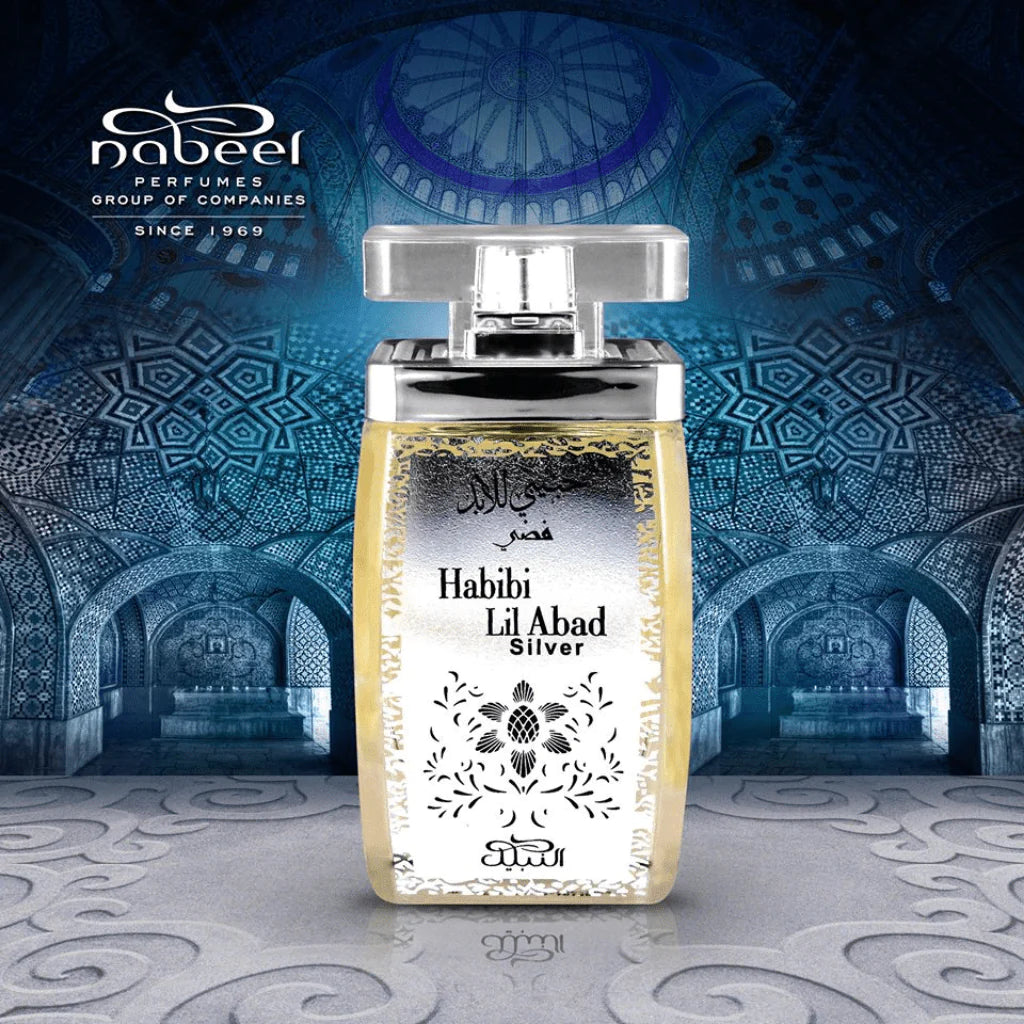 Habibi Lil Abad Silver EDP - 100 ML (3.4 oz) by Nabeel