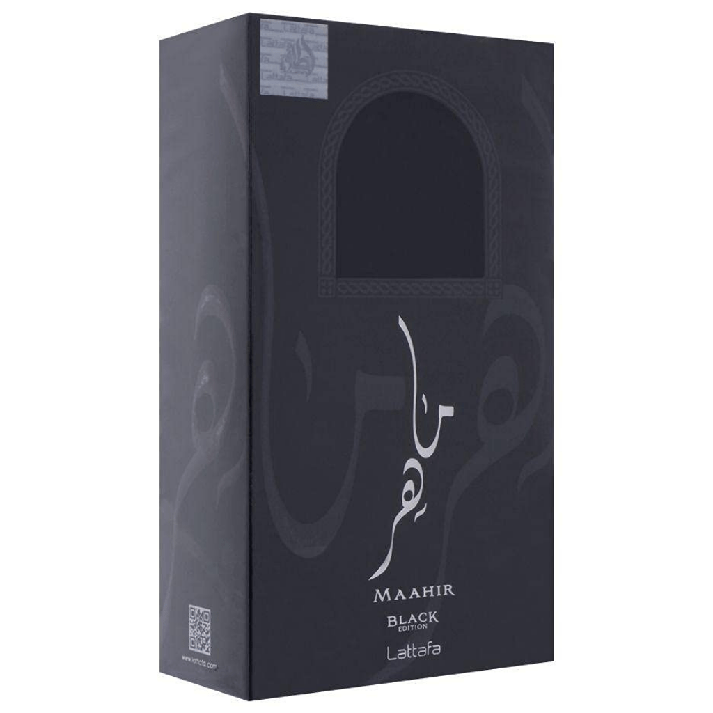 Maahir Black Edition EDP - 100ML(3.4 oz) by Lattafa