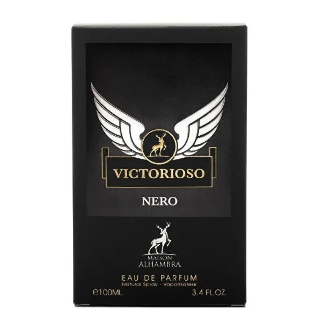 Maison Alhambra Victorioso Nero Eau de Parfum for Men - 3.4 oz 100ML