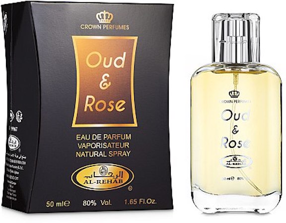 Oud and Rose Spray 50 ML By Al Rehab