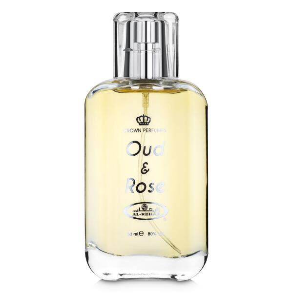 Oud and Rose Spray 50 ML By Al Rehab