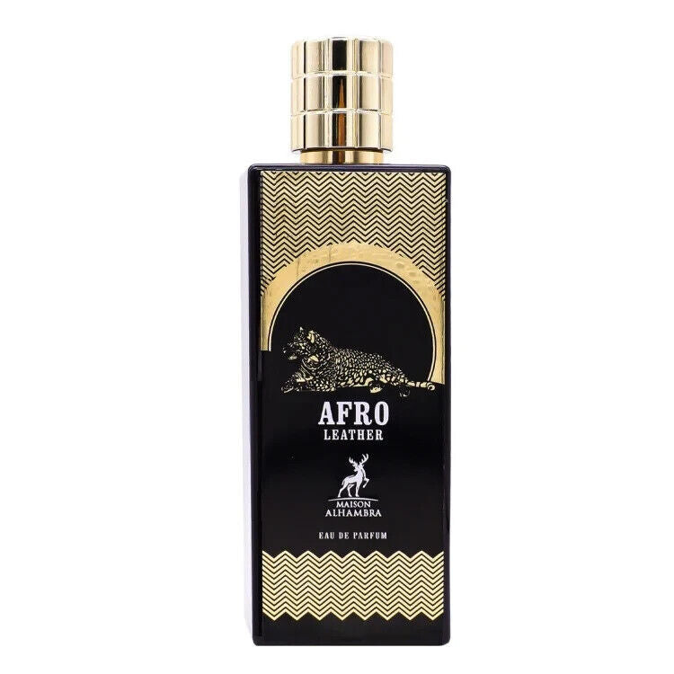 Afro Leather EDP -80ML  By Maison Alhambra