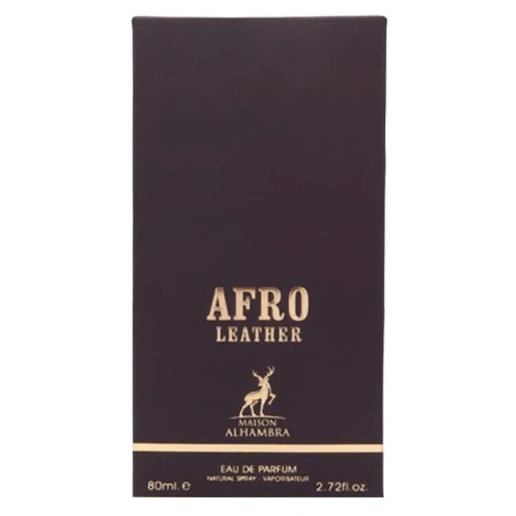 Afro Leather EDP -80ML  By Maison Alhambra