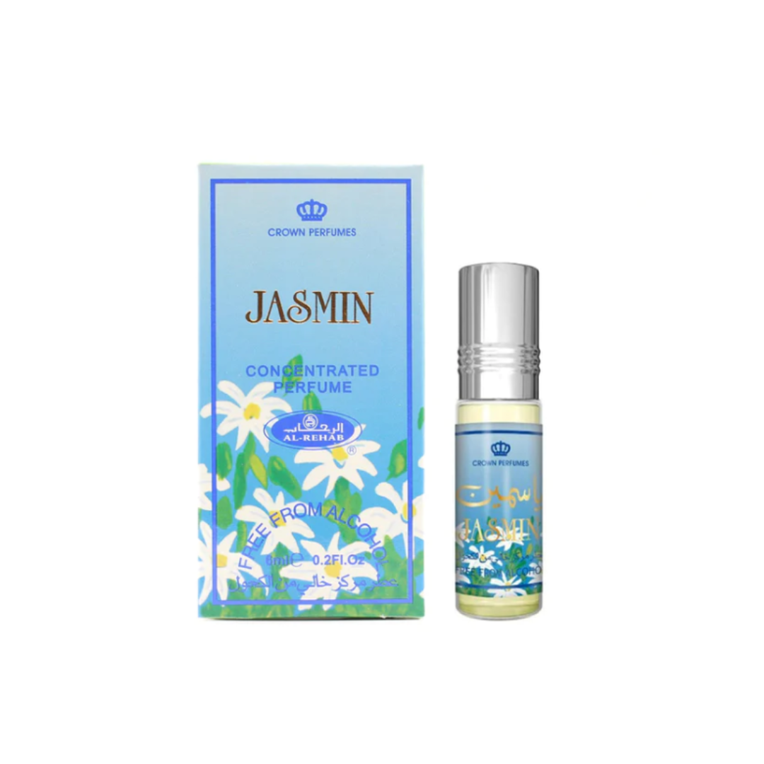 Jasmin  Roll-On Perfume Oil 6 ML By Al Rehab