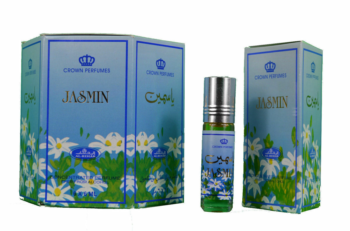 Jasmin  Roll-On Perfume Oil 6 ML By Al Rehab