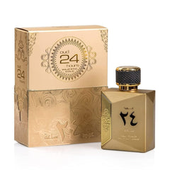 Ard Al Zaafaran 24 Hours Majestic Gold Oud  Spray for Unisex, 3.4 Ounce