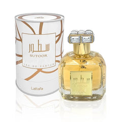 Lattafa Sutoor Eau de Parfum Spray for Women, 3.4 Ounce