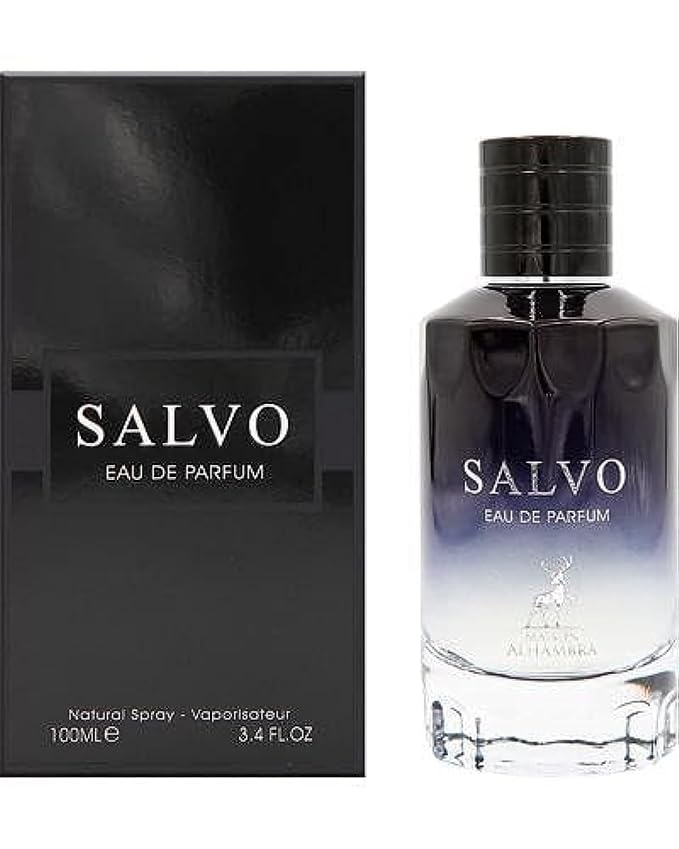 Maison Alhambra Salvo  for Men Spray, 3.4 Ounces / 100 ml